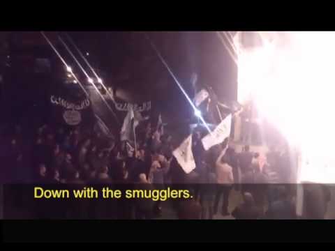 The people of Salqeen, Idlib complain about smuggling basic necessities into Turkey