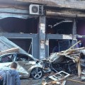 Aftermath of the explosion in Homs - Facebook