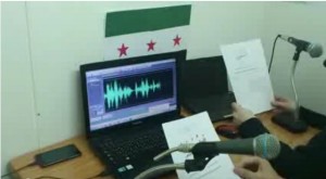 Caption Damascus Online radio team at work - YouTube