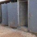 Bathrooms in the Zaatari camp - Photo taken by Raafat al-Ghanem