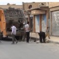 Caption Workers from the Tal Abyad Local Council clean the streets - YouTube