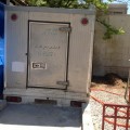 An ice cream truck was turned into makeshift morgue - Photography by Razan Zeitouneh