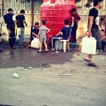 Displaced Syrians in Sahnaya south of Damascus in 2012. Photo credit: Young Lens Dimashqi